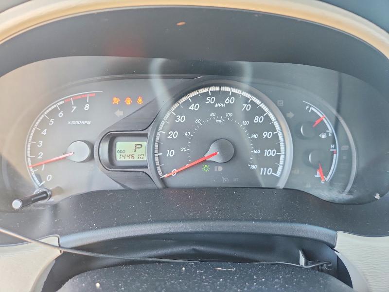 2011 Toyota Sienna VIN 5TDKK3DC6BS072863 COPART salvage auction — SIDE, Ca - Salvage Certificate, sold $1,850 on 2026-07-31 (photo 9)