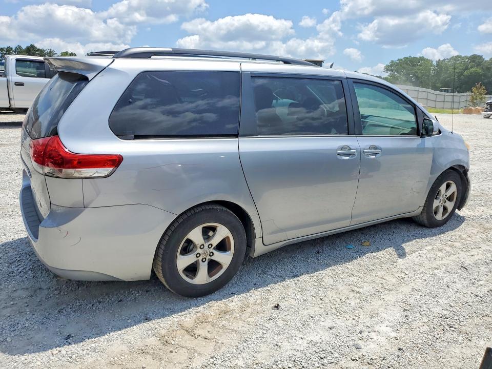 2012 Toyota Sienna VIN 5TDKK3DC9CS275280 COPART salvage auction — FRONT END, Ga - Cert Of Title-Salvage, sold $1,250 on 2026-07-20 (photo 3)