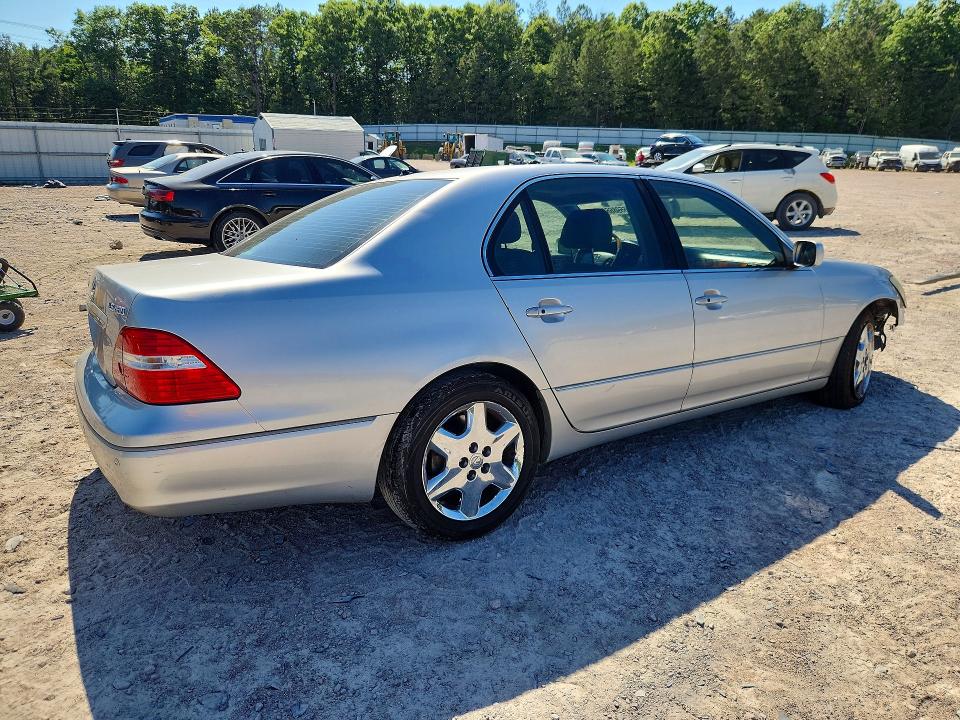 2004 Lexus Ls 430 VIN JTHBN36F440133405 COPART salvage auction — FRONT END, Va - Cert Of Title - Salvage, sold $725 on 2026-07-06 (photo 3)