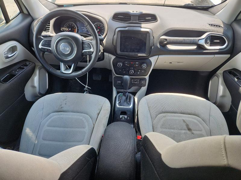 2018 Jeep Renegade VIN ZACCJBBB4JPG75558 COPART salvage auction — FRONT END, Md - Cert Of Salvage > 75% Damage, sold $1,500 on 2026-08-07 (photo 8)