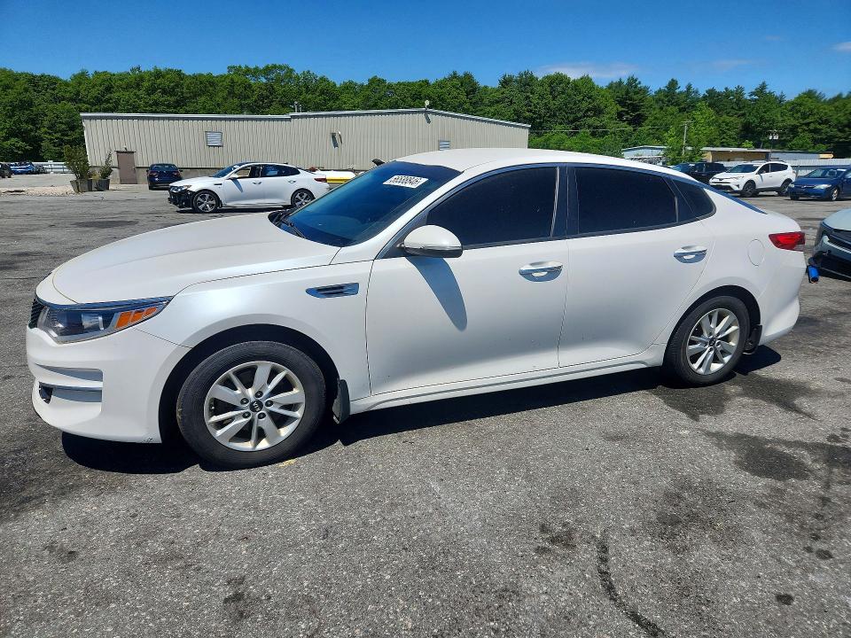 2016 Kia Optima VIN KNAGT4L37G5076926 COPART salvage auction — FRONT END, Salvage Title, sold $550 on 2026-07-14 (photo 1)