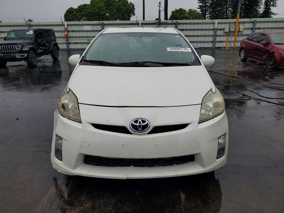 2010 Toyota Prius VIN JTDKN3DU0A0196225 COPART salvage auction — FRONT END, FL - CERT OF TITLE SLVG REBUILDABLE, sold $1,850 on 2026-07-20 (photo 5)
