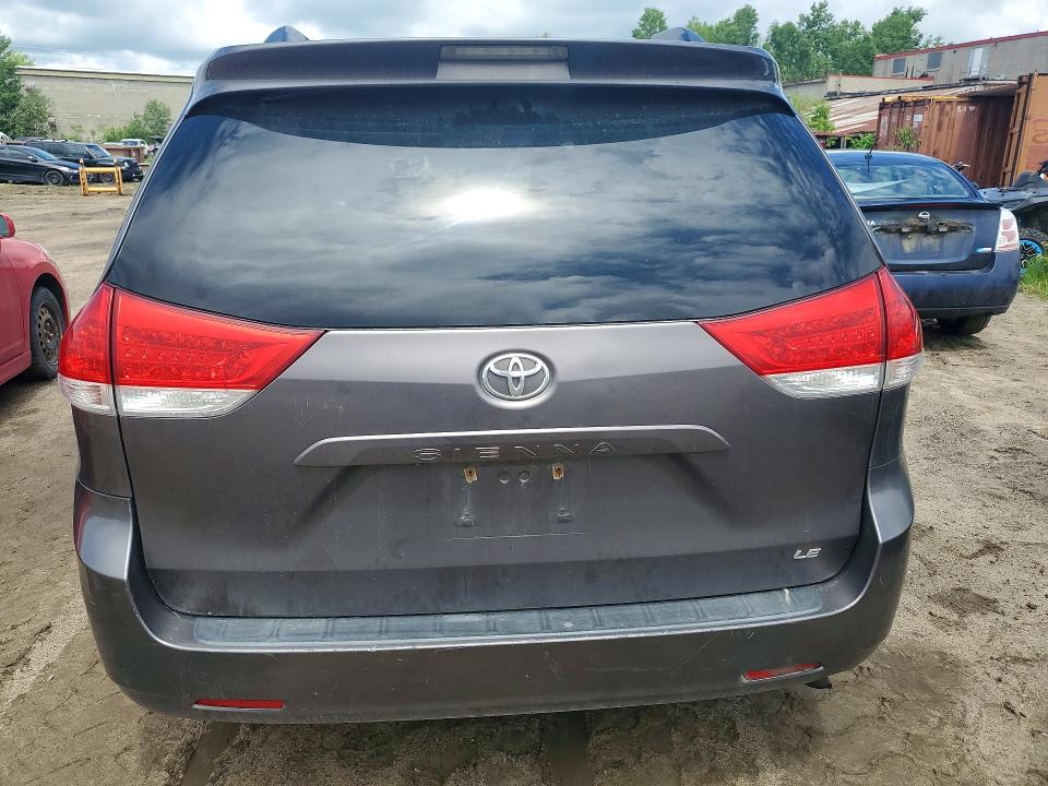 2013 Toyota Sienna VIN 5TDKK3DC8DS355882 COPART salvage auction — FRONT END, ON - PERMIT SALVAGE, sold $2,400 on 2026-07-14 (photo 6)