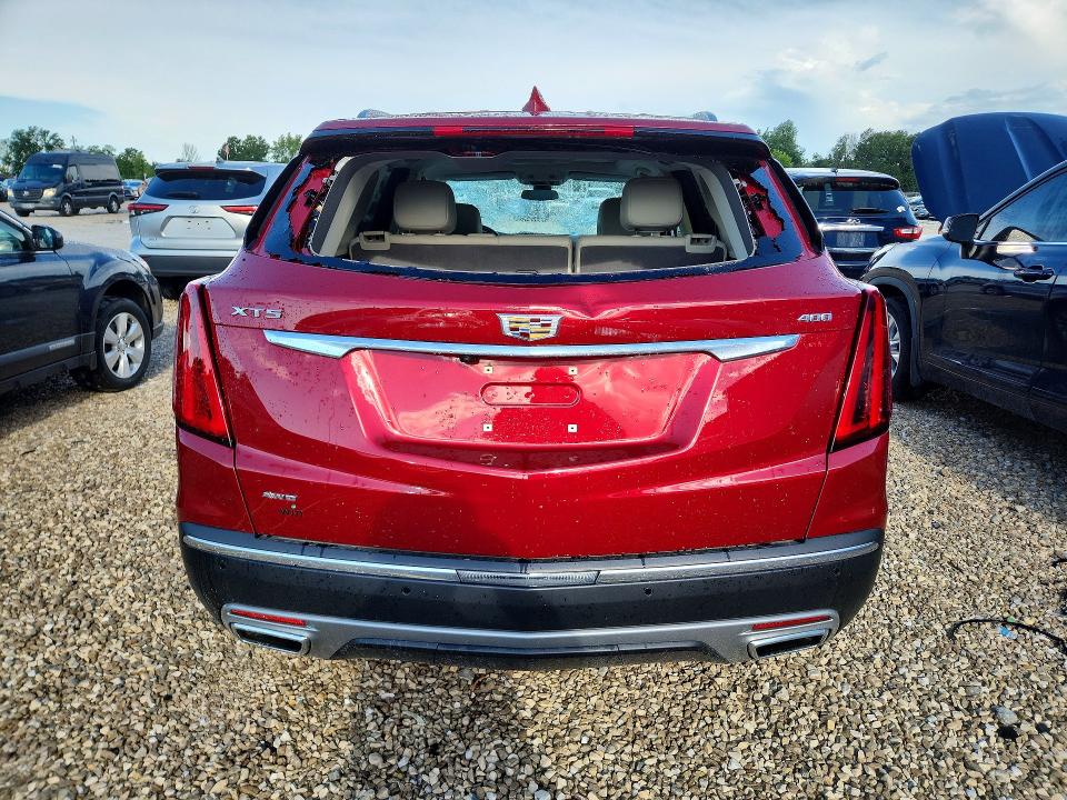2020 Cadillac Xt5 VIN 1GYKNDRSXLZ140430 COPART salvage auction — HAIL, Mo - Certificate Of Title, sold $10,600 on 2026-08-19 (photo 6)