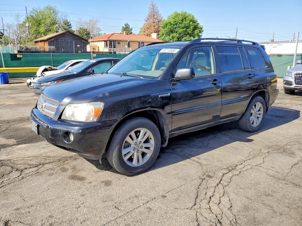 2007 Toyota Highlander hybrid VIN JTEEW21A570034707 COPART salvage auction — MINOR DENT/SCRATCHES, Co - Dis/Dlr/Exp Only Clean Title, sold $650 on 2026-07-21 (photo 1)