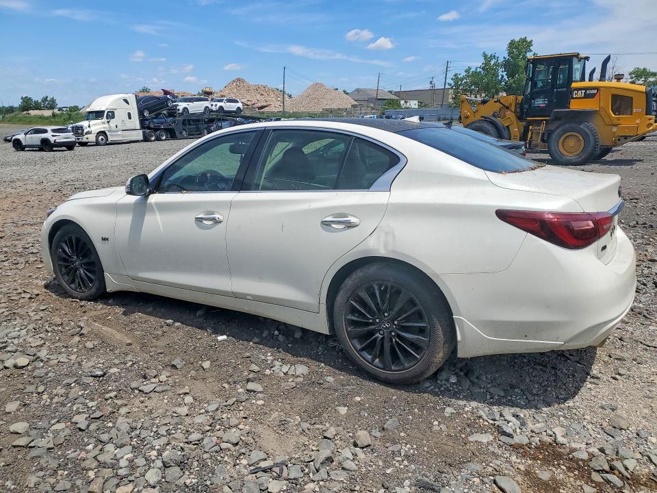2018 Infiniti Q50 VIN JN1EV7AR8JM438520 COPART salvage auction — WATER/FLOOD, Nj - Flood Title / Previous Salvage, sold $2,150 on 2026-07-30 (photo 2)