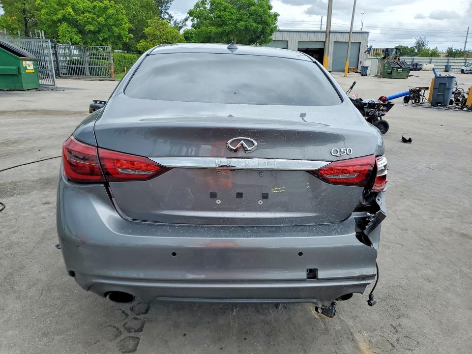 2021 Infiniti VIN JN1EV7BP7MM702666 COPART salvage auction — FRONT END, Fl - Certificate Of Destruction, sold $1,600 on 2026-07-13 (photo 6)