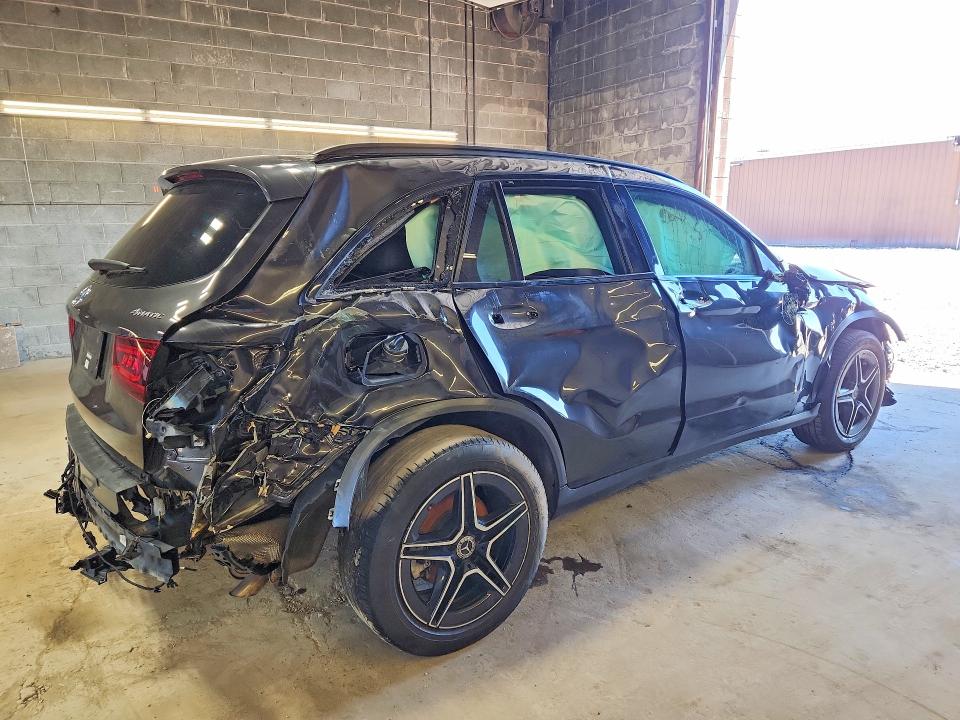 2021 Mercedes-benz Glc VIN W1N0G8EB5MV302650 COPART salvage auction — FRONT END, On - Permit Irrepairable, sold $550 on 2026-07-13 (photo 3)