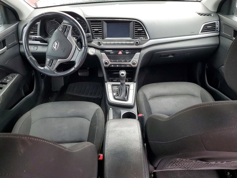 2017 Hyundai Elantra VIN KMHD84LF5HU298725 COPART salvage auction — SIDE, FL - CERT OF TITLE SLVG REBUILDABLE, sold $975 on 2026-07-15 (photo 8)