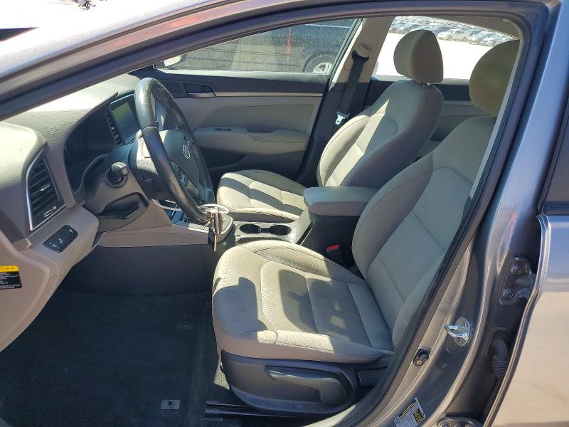 2018 Hyundai Elantra VIN KMHD84LF5JU518757 COPART salvage auction — FRONT END, Oh - Cert Of Title-Salvage, sold $1,850 on 2026-07-09 (photo 7)