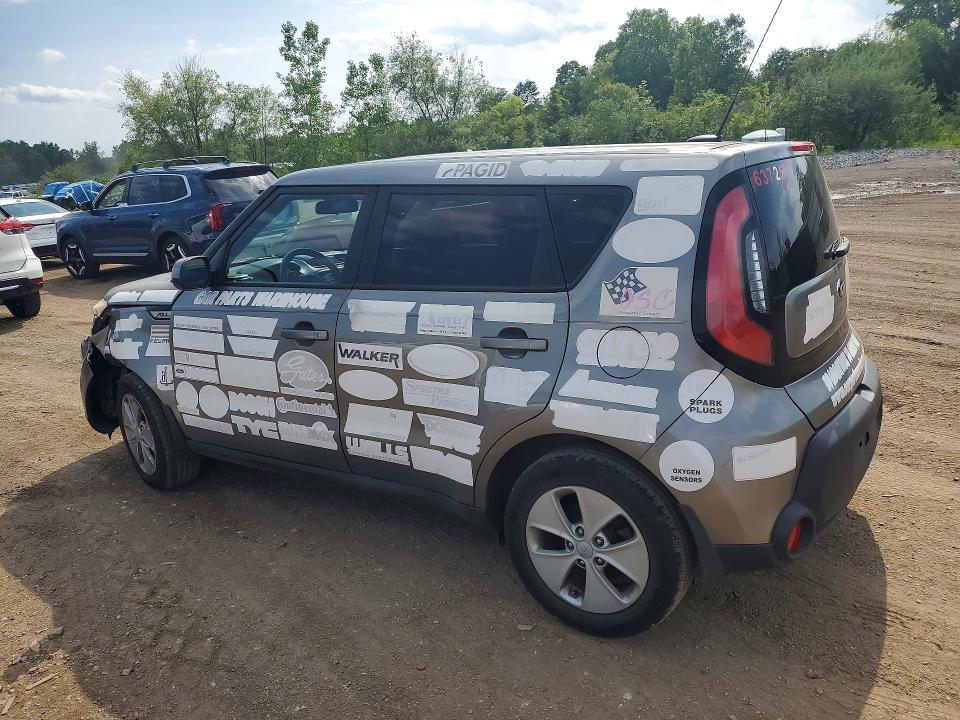 2015 Kia Soul VIN KNDJN2A23F7129030 COPART salvage auction — FRONT END, OH - CERT OF TITLE-SALVAGE, sold $400 on 2026-07-02 (photo 2)