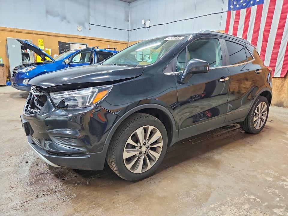 2020 Buick Encore VIN KL4CJESBXLB016506 COPART salvage auction — FRONT END, Mi - Certificate Of Title, sold $3,650 on 2026-07-08 (photo 1)
