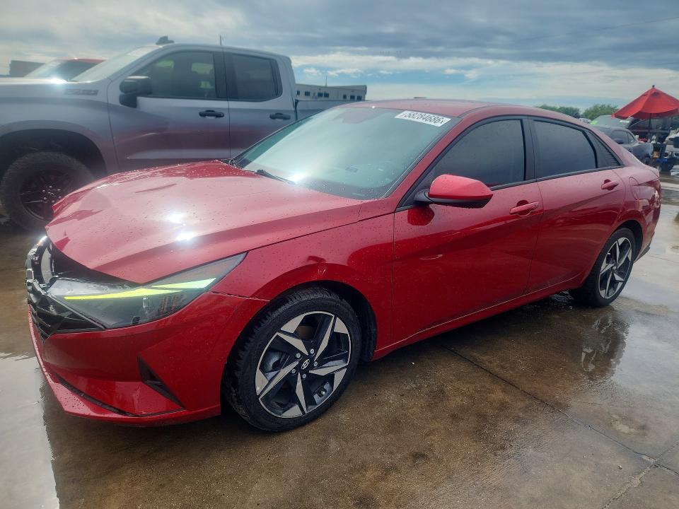 2023 Hyundai VIN KMHLS4AG0PU465337 COPART salvage auction — FRONT END, Wv - Salvage Certificate, sold $6,400 on 2026-07-02 (photo 1)