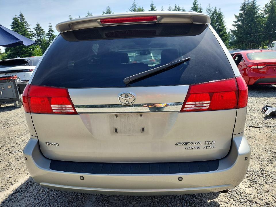 2004 Toyota Sienna VIN 5TDBA22C34S020111 COPART salvage auction — MECHANICAL, Wa - Vehicle Cert Of Ownership-Titl, sold $425 on 2026-07-02 (photo 6)