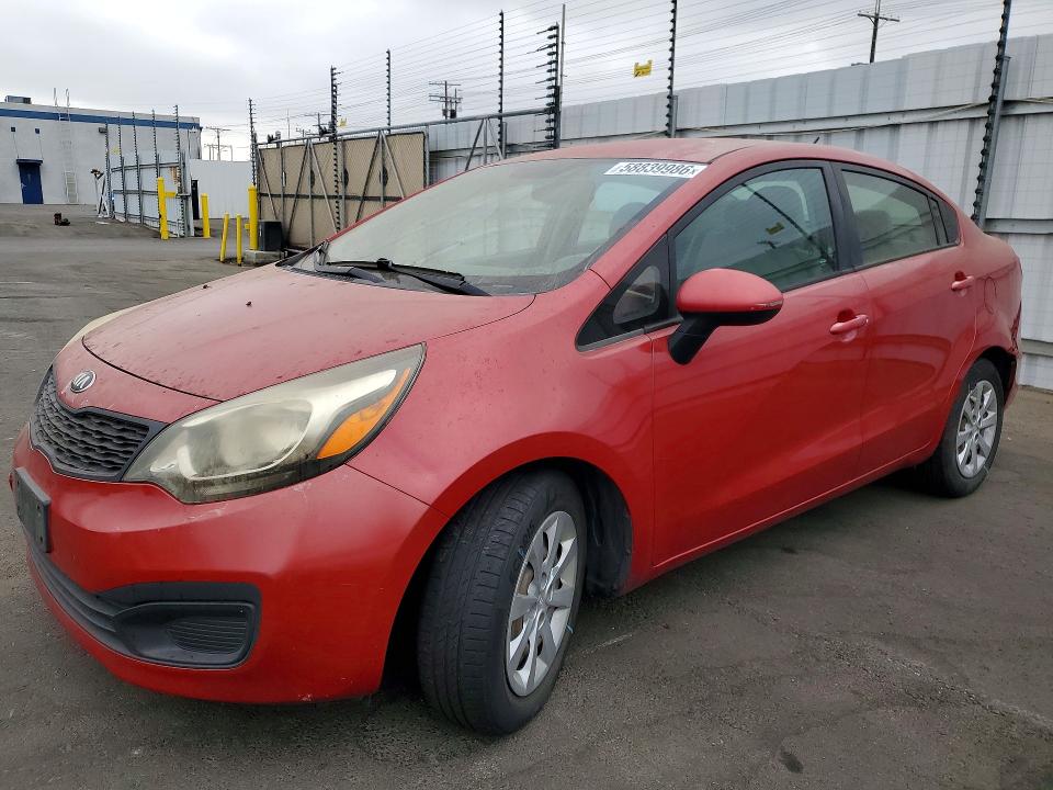 2013 Kia VIN KNADM4A32D6262706 COPART salvage auction — VANDALISM, Ca - Salvage Certificate, sold $225 on 2026-07-08 (photo 1)