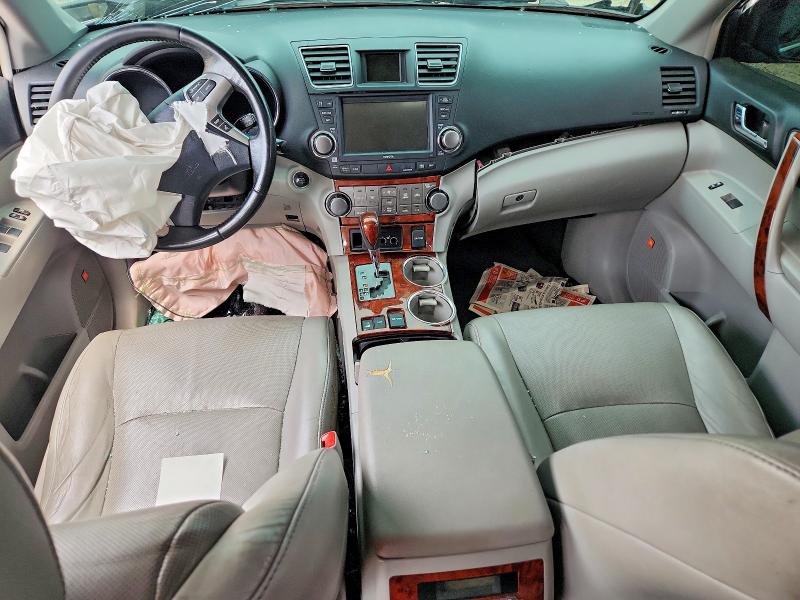 2012 Toyota Highlander VIN 5TDDK3EHXCS133507 COPART salvage auction — FRONT END, Ny - Mv-907A Salvage Certificate, sold $450 on 2026-07-13 (photo 8)