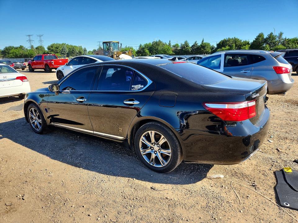 2007 Lexus Ls VIN JTHBL46F175031725 COPART salvage auction — HAIL, Il - Salvage Certificate, sold $1,200 on 2026-07-16 (photo 2)