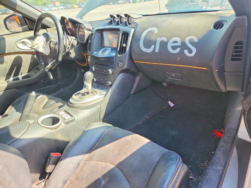 2014 Nissan 370z VIN JN1AZ4EH2EM630167 COPART salvage auction — HAIL, Co - Public - Salvage Title, sold $3,200 on 2026-07-15 (photo 8)