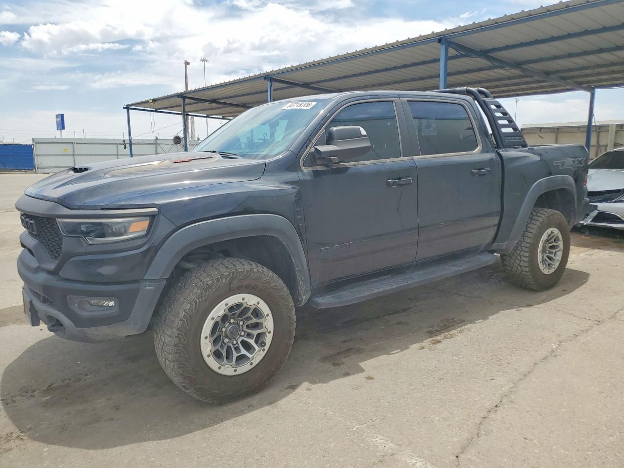 2023 Ram 1500 VIN 1C6SRFU91PN511442 COPART salvage auction — Minor Dent/Scratches, TX - CERTIFICATE OF TITLE, sold $74,500 on 2026-06-26 (photo 1)