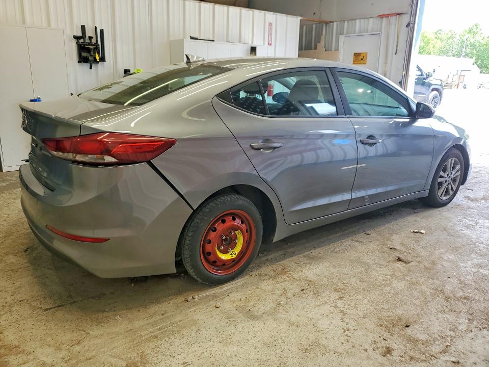 2018 Hyundai Elantra VIN KMHD84LFXJU442226 COPART salvage auction — REAR END, Me - Cert Of Title-Salvage Collisio, sold $1,850 on 2026-07-09 (photo 3)