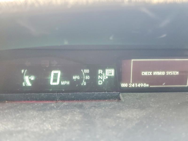 2011 Toyota Prius VIN JTDKN3DU1B0250956 COPART salvage auction — FRONT END, Ca - Salvage Certificate, sold $700 on 2026-07-09 (photo 9)