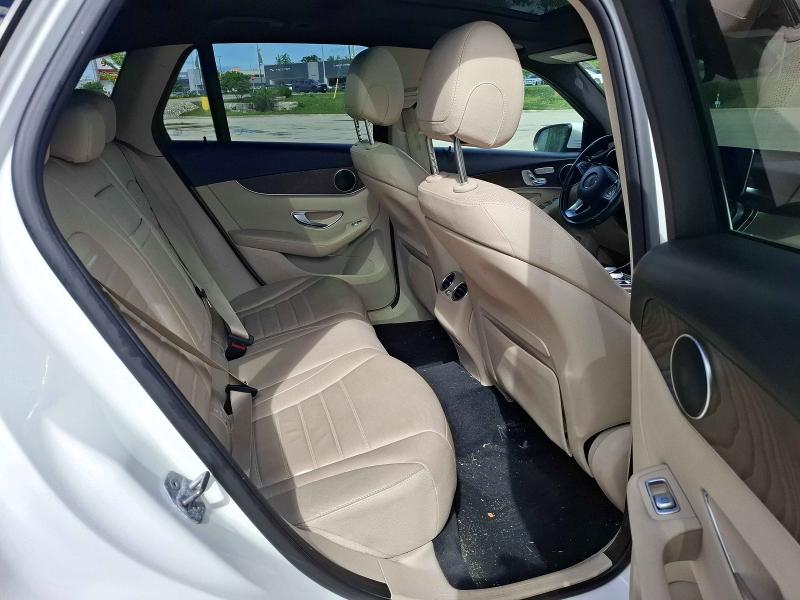 2019 Mercedes-benz Glc VIN WDC0G4KB9KV141943 COPART salvage auction — NORMAL WEAR, On - Permit No Brand - Unfit (P), sold $8,300 on 2026-07-21 (photo 6)