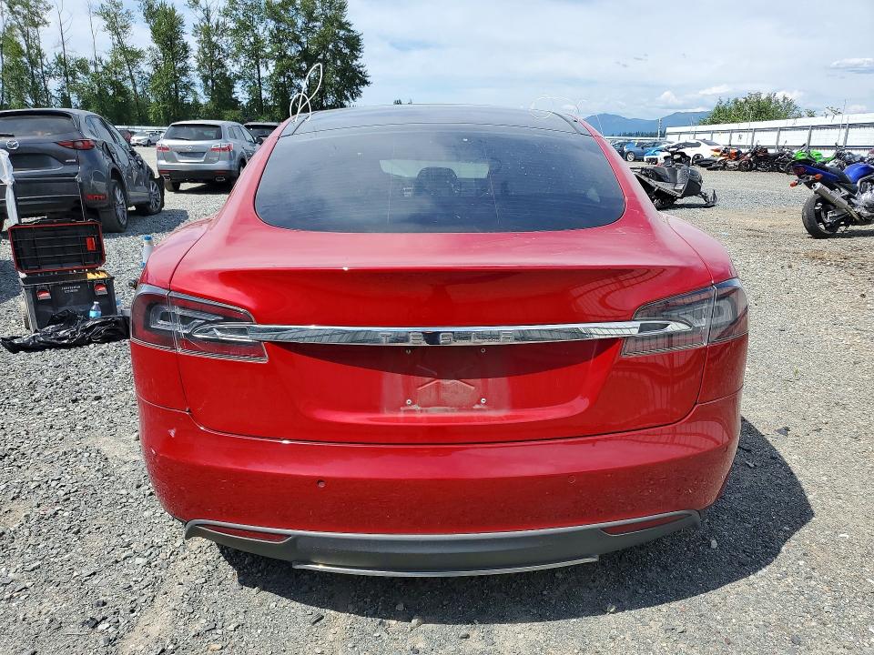 2015 Tesla VIN 5YJSA1V23FF099302 COPART salvage auction — SIDE, Wa - Bill Of Sale, sold $2,800 on 2026-07-06 (photo 6)