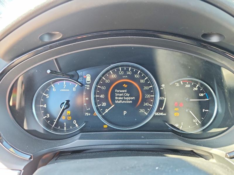 2021 Mazda Cx-9 VIN JM3TCBDY7M0527210 COPART salvage auction — FRONT END, Ut - Salvage Certificate, sold $6,400 on 2026-07-18 (photo 9)