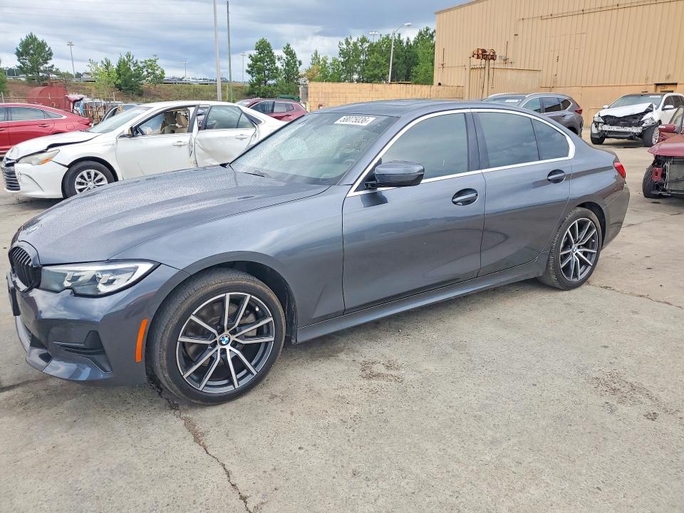 2020 BMW 3er VIN 3MW5R1J00L8B09128 COPART salvage auction — MINOR DENT/SCRATCHES, Ga - Certificate Of Title (P), sold $11,300 on 2026-07-10 (photo 1)