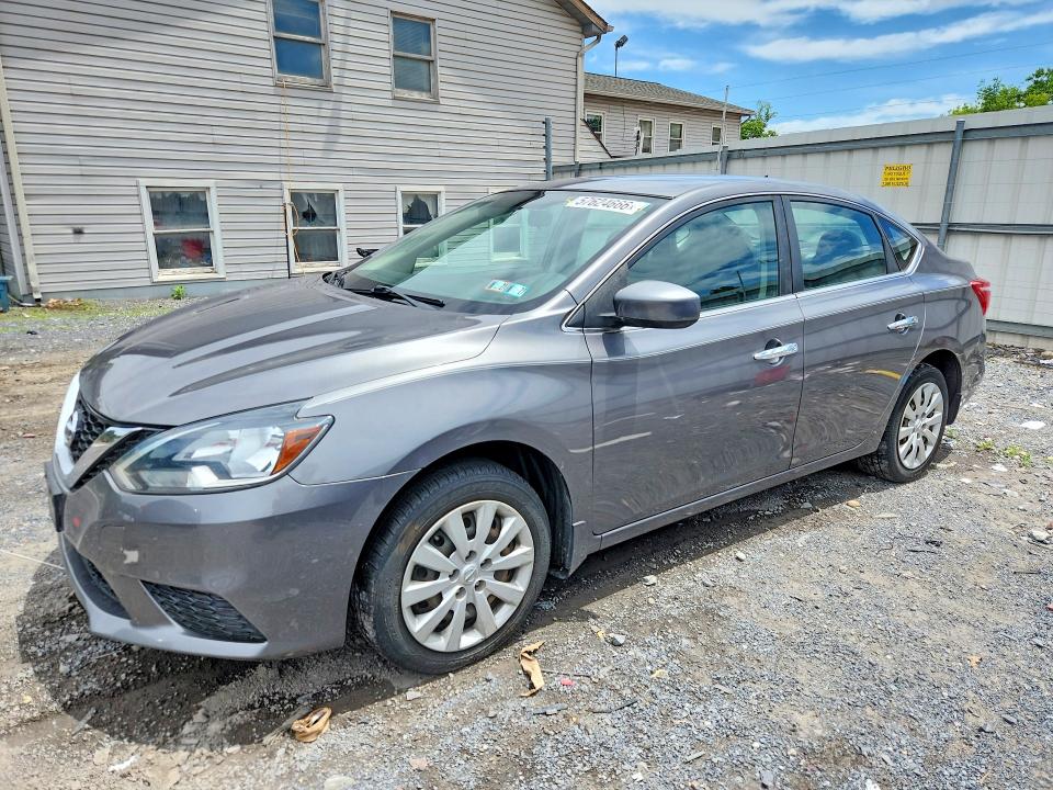 2016 Nissan Sentra VIN 3N1AB7APXGY330332 COPART salvage auction — MECHANICAL, Pa - Cert Of Title, sold $1,450 on 2026-07-02 (photo 1)