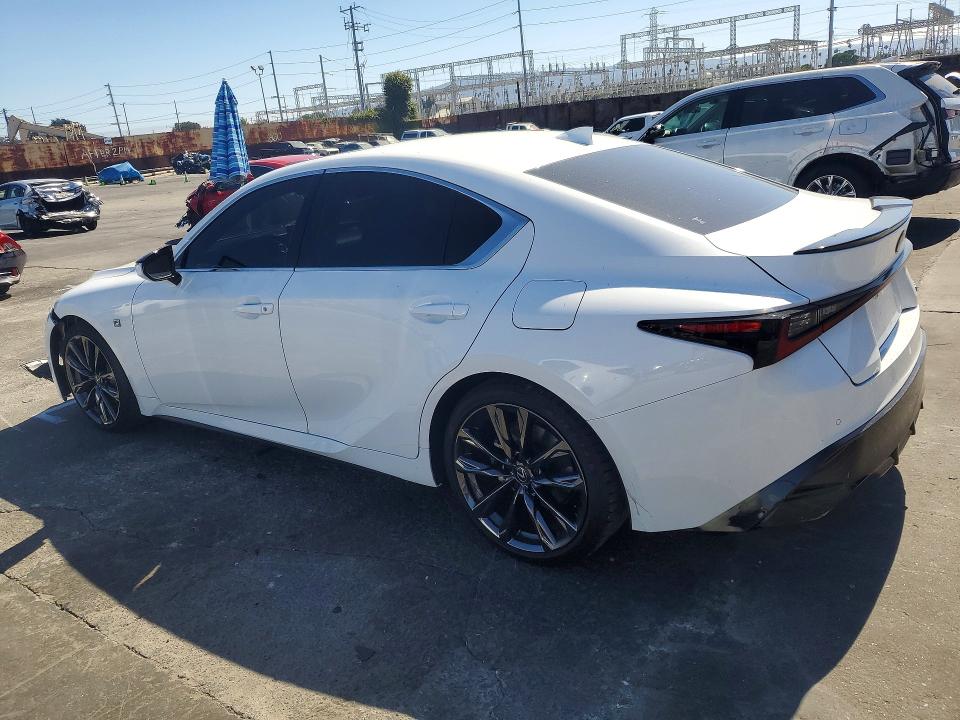 2024 Lexus Is VIN JTHGZ1B23R5073077 COPART salvage auction — FRONT END, Ca - Salvage Certificate, sold $4,800 on 2026-07-29 (photo 2)