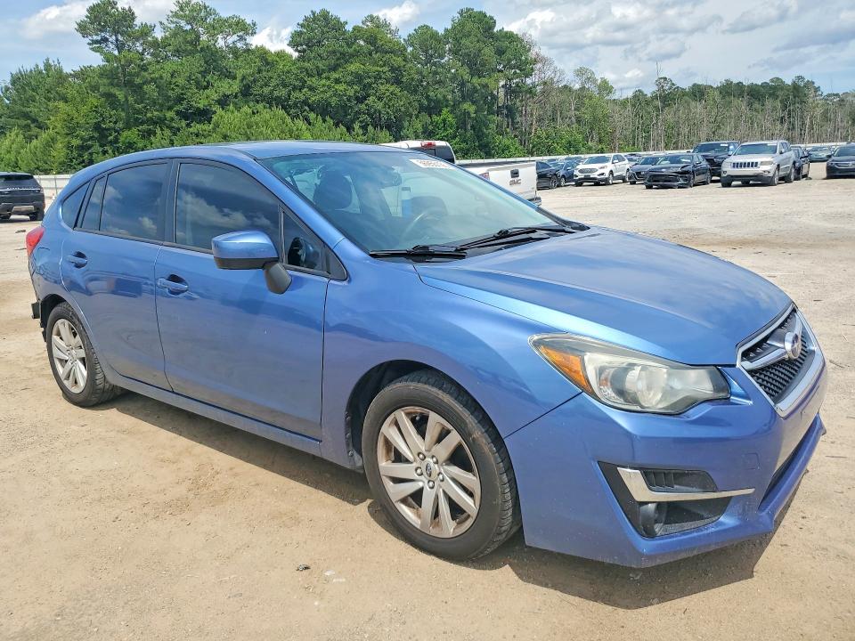 2015 Subaru Impreza VIN JF1GPAC64FH252625 COPART salvage auction — REAR END, Sc - Cert Of Title-Salvage, sold $875 on 2026-07-20 (photo 4)
