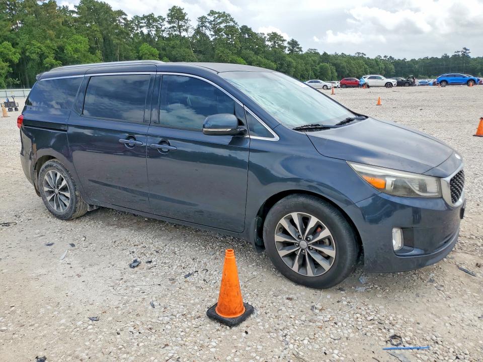 2016 Kia SEDONA VIN KNDMC5C11G6169722 COPART salvage auction — HAIL, Tx - Certificate Of Title, sold $200 on 2026-07-21 (photo 4)
