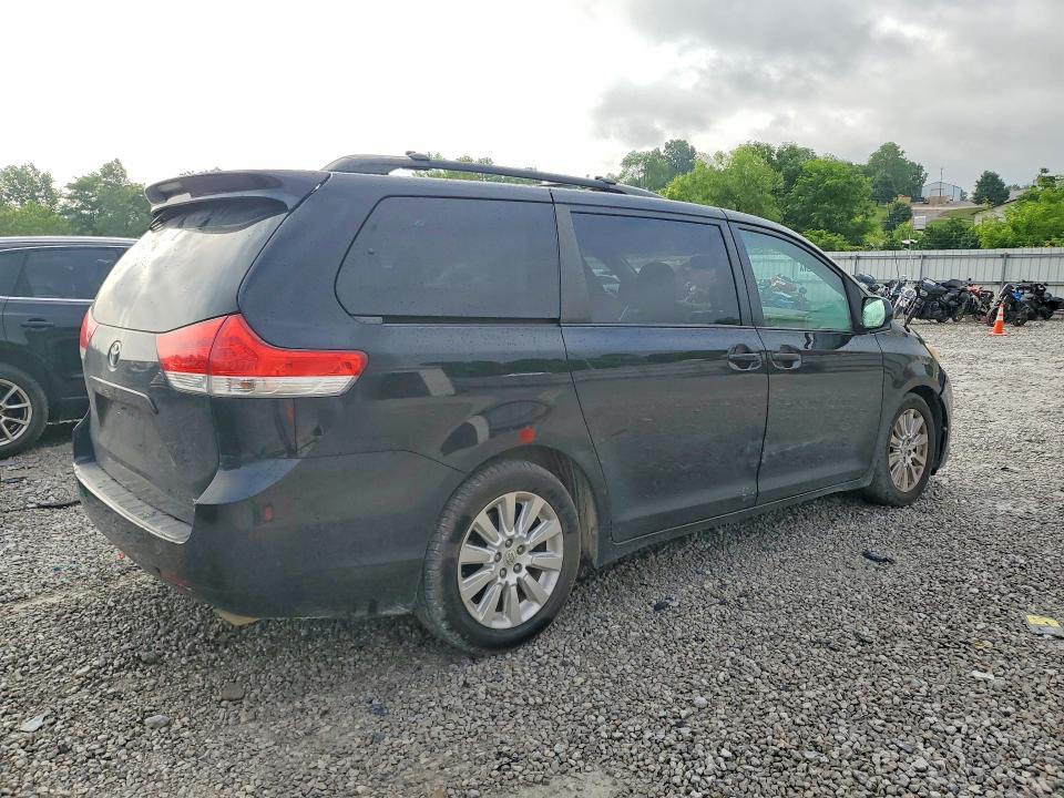 2011 Toyota Sienna VIN 5TDDK3DC6BS028466 COPART salvage auction — FRONT END, KY - CERT OF TITLE-SALVAGE, sold $2,700 on 2026-07-31 (photo 3)