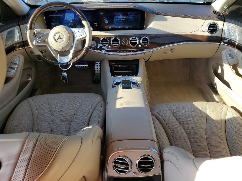 2019 Mercedes-benz S class VIN WDDUG8DB8KA426092 COPART salvage auction — REAR END, CA - SALVAGE CERTIFICATE, sold $8,600 on 2026-07-30 (photo 8)