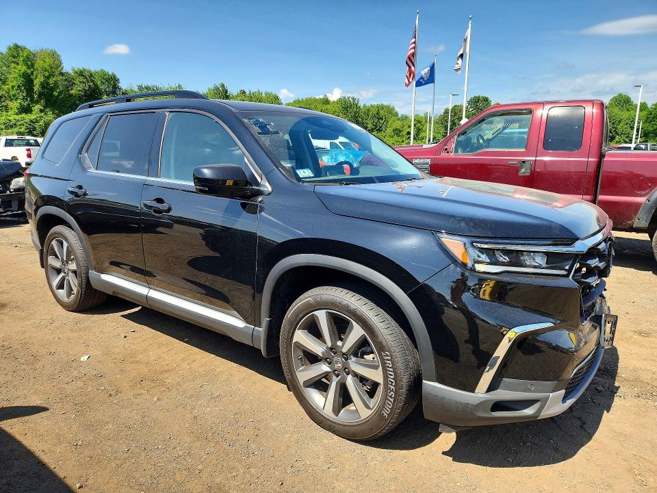 2025 Honda Pilot VIN 5FNYG1H81SB131733 COPART salvage auction — FRONT END, Ma - Cert Of Title-Salvage, sold $18,300 on 2026-07-02 (photo 4)