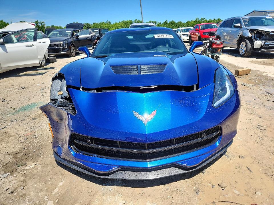 2016 Chevrolet Corvette VIN 1G1YK2D77G5125650 COPART salvage auction — FRONT END, Ky - Cert Of Title-Salvage, sold $15,200 on 2026-07-30 (photo 5)
