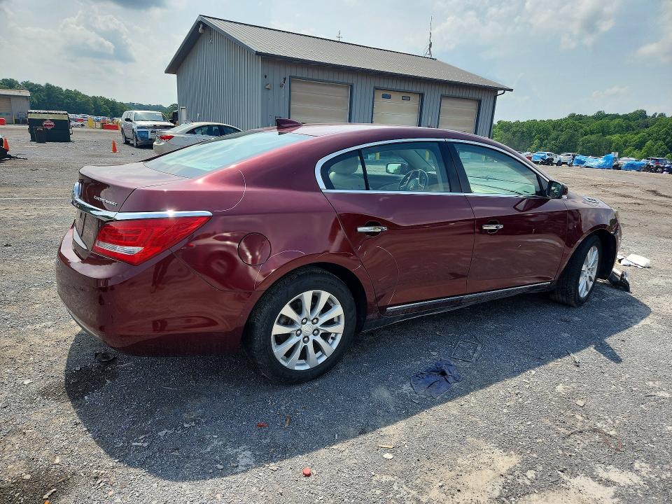 2015 Buick Lacrosse VIN 1G4GB5GR2FF238721 COPART salvage auction — FRONT END, Pa - Certificate Of Salvage, sold $850 on 2026-07-09 (photo 3)