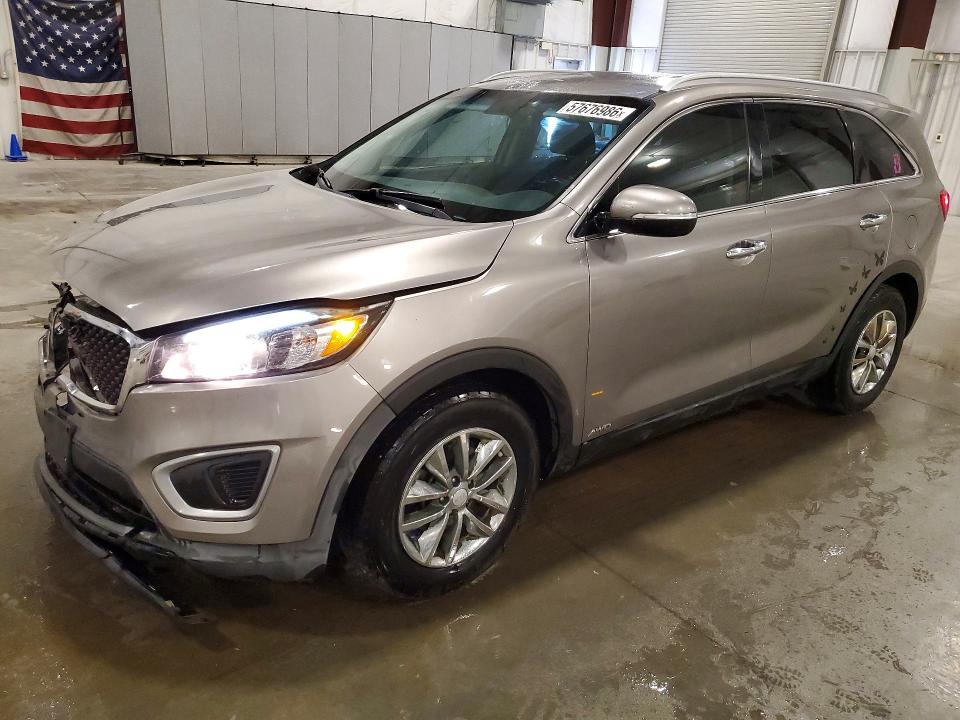 2018 Kia Sorento VIN 5XYPGDA33JG400950 COPART salvage auction — FRONT END, Mn - Cert Of Title-Prior Salvage, sold $225 on 2026-07-28 (photo 1)