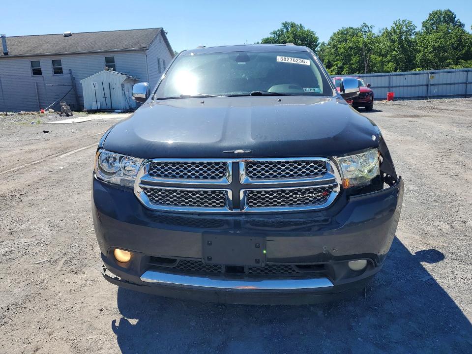 2012 Dodge Durango VIN 1C4RDJEG9CC336949 COPART salvage auction — FRONT END, Pa - Certificate Of Salvage, sold $500 on 2026-07-02 (photo 5)