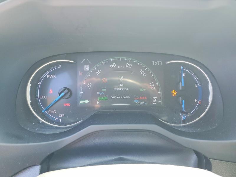 2023 Toyota Rav4 VIN JTMMWRFV4PD185602 COPART salvage auction — FRONT END, CA - SALVAGE CERTIFICATE, sold $10,700 on 2026-07-17 (photo 9)