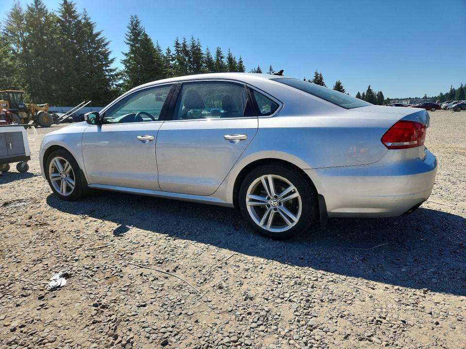 2014 Volkswagen Passat VIN 1VWBT7A39EC108735 COPART salvage auction — SIDE, Wa - Vehicle Cert Of Ownership-Titl, sold $2,150 on 2026-07-10 (photo 2)