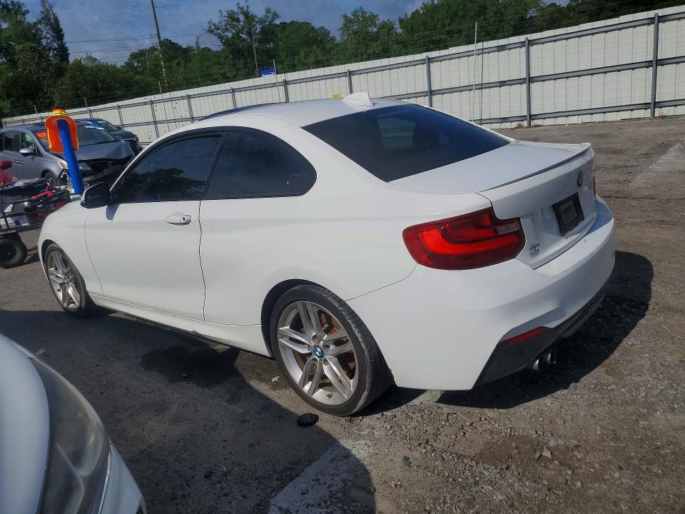 2015 BMW 2er VIN WBA1F5C53FV257492 COPART salvage auction — WATER/FLOOD, Ga - Cert Of Title-Flood Salvage, sold $1,550 on 2026-07-09 (photo 2)