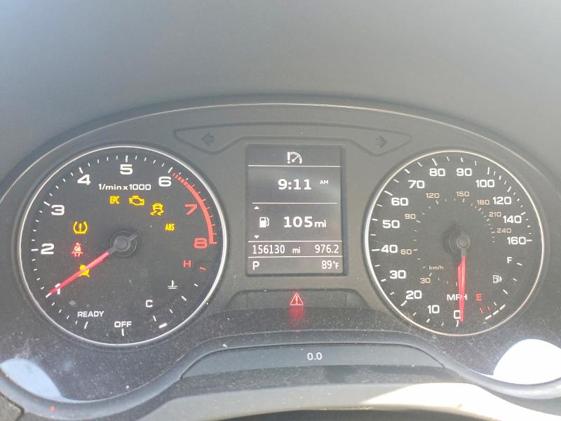 2016 Audi A3 VIN WAUA7GFF5G1057090 COPART salvage auction — FRONT END, Fl - Certificate Of Title, sold $1,250 on 2026-07-25 (photo 9)