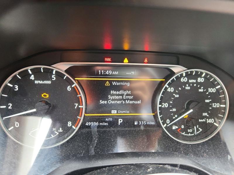 2021 Nissan Rogue VIN JN8AT3BB5MW204988 COPART salvage auction — FRONT END, Il - Salvage Certificate, sold $5,400 on 2026-07-28 (photo 9)