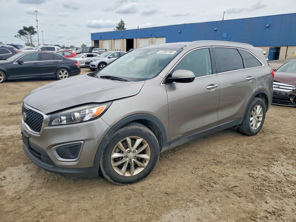 2017 Kia VIN 5XYPGDA54HG191861 COPART salvage auction — FRONT END, Oh - Cert Of Title-Salvage, sold $300 on 2026-07-28 (photo 1)