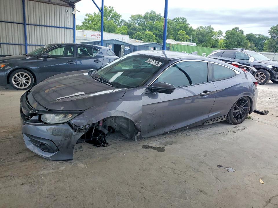 2017 Honda Civic VIN 2HGFC3B37HH350440 COPART salvage auction — FRONT END, Ga - Cert Of Title-Salvage, sold $1,700 on 2026-07-30 (photo 1)