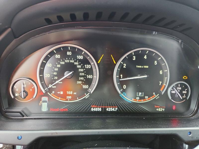 2015 BMW X5 VIN 5UXKR6C54F0J77540 COPART salvage auction — FRONT END, La - Certificate Of Title, sold $5,300 on 2026-07-08 (photo 9)