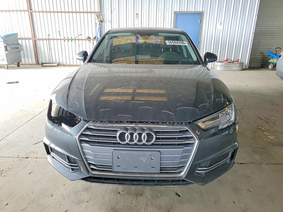 2018 Audi A4 VIN WAULMAF44JN009593 COPART salvage auction — FRONT END, Ca - Salvage Certificate, sold $5,100 on 2026-07-02 (photo 5)