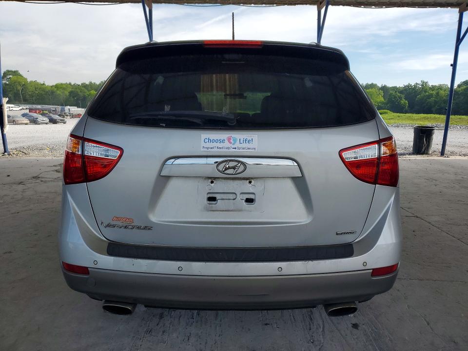 2012 Hyundai Veracruz VIN KM8NUDCC5CU185890 COPART salvage auction — FRONT END, Ga - Cert Of Title-Salvage, sold $625 on 2026-07-16 (photo 6)